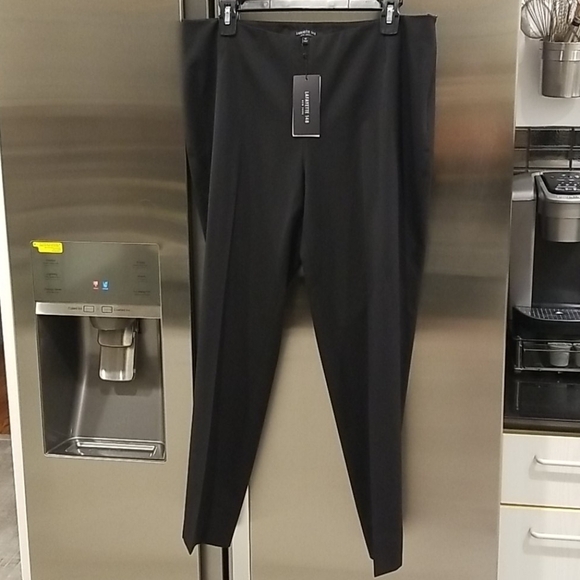 💕LAFAYETTE 148💕 Stanton Side Zip Wool Pants - Picture 7 of 10